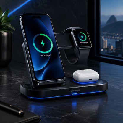 3-in-1 Wireless Charging Station