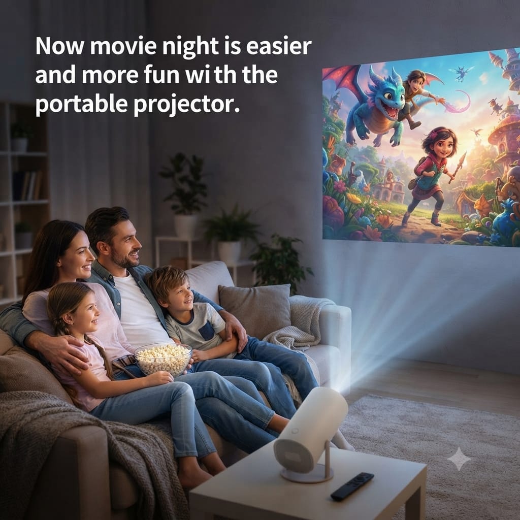 Portable HD Mini Projector — Cinema Anywhere