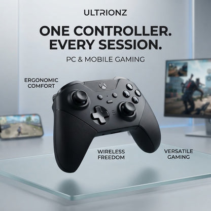 Wireless Gaming Controller for PC & Mobile