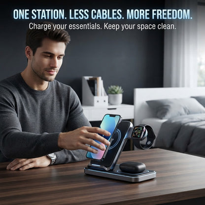 3-in-1 Wireless Charging Station