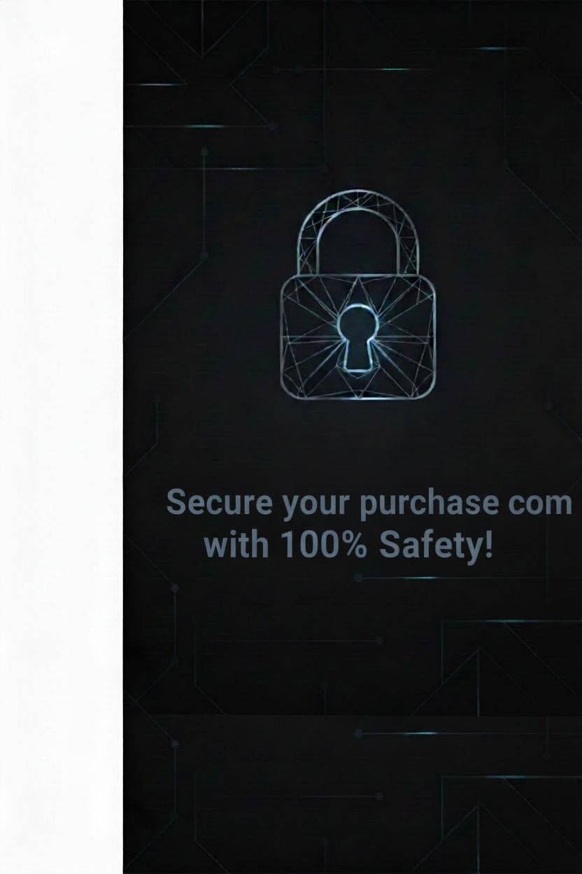 Secure your purchase with 100% Safety